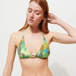 Vilebrequin Women Halter Bikini Top Jungle Rousseau*Women All Tops
