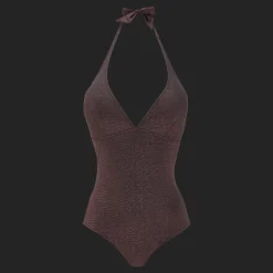 Vilebrequin Women Halter One-Piece Swimsuit Changeant Shiny*Women One-Piece