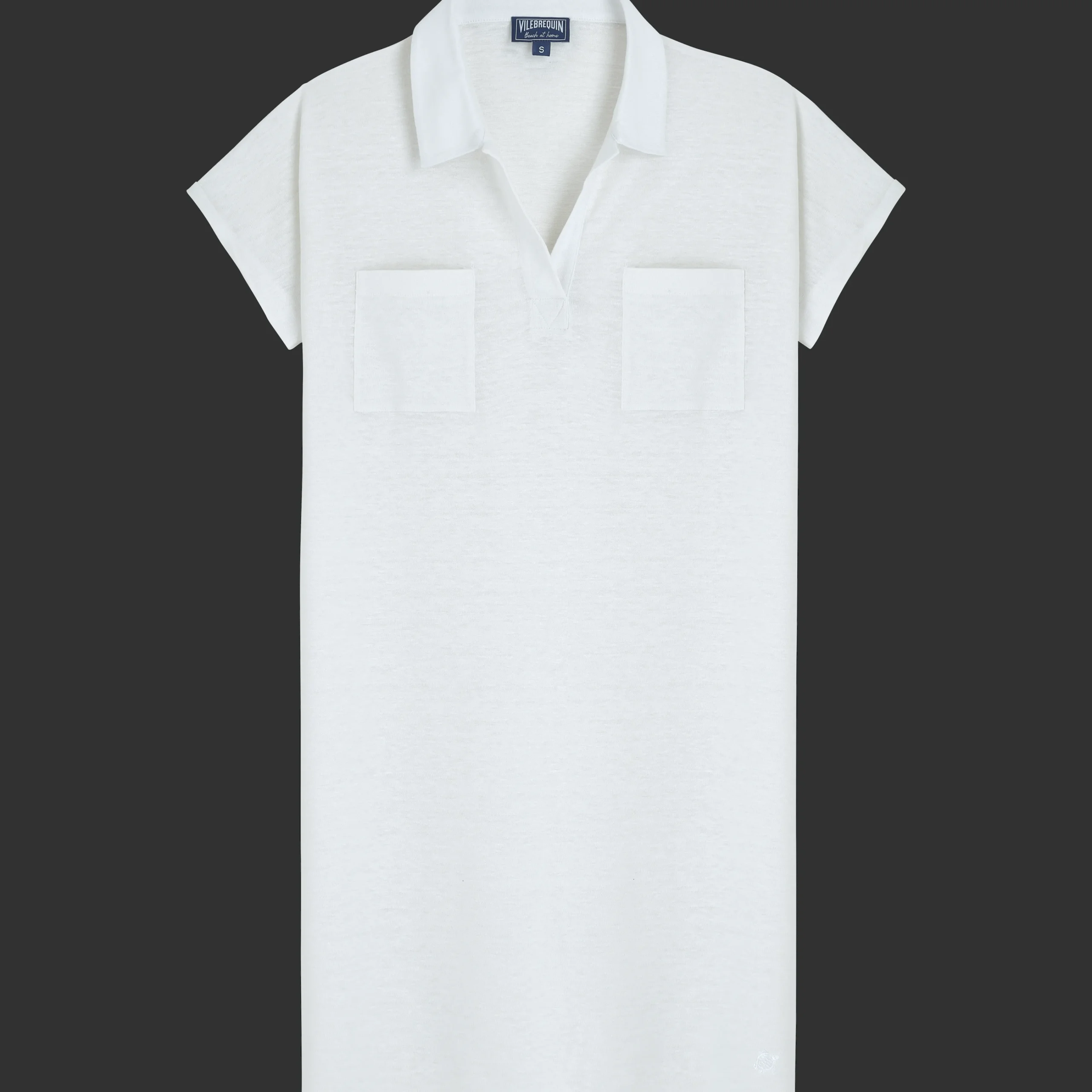 Vilebrequin Women Linen Long Polo Dress Solid*Women Dresses