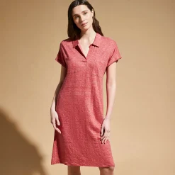 Vilebrequin Women Linen Long Polo Dress Solid*Women Dresses