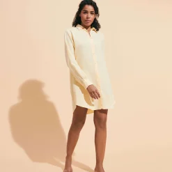 Vilebrequin Women Linen Shirt Dress Solid*Women Cover-Ups