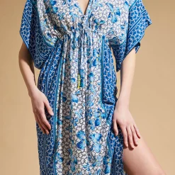 Vilebrequin Women Long Kaftan Iris Lace- X Poupette St Barth*Women Cover-Ups