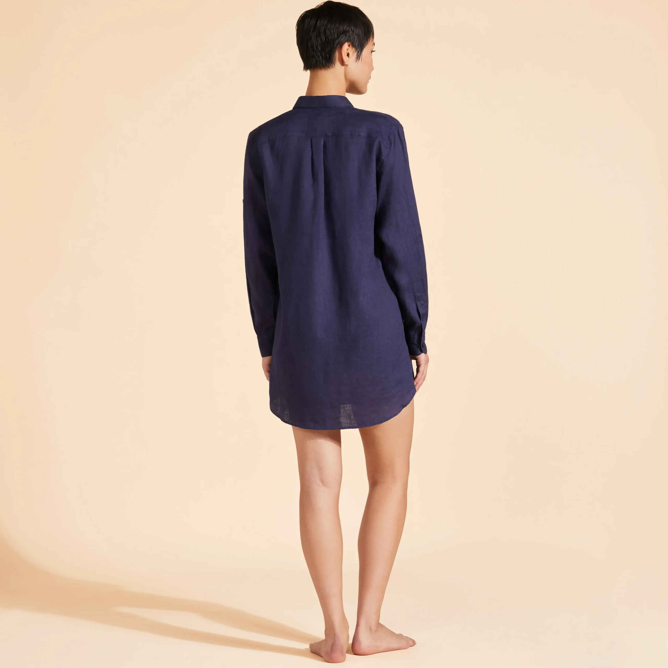 Vilebrequin Women Long Linen Shirt Solid*Women Cover-Ups