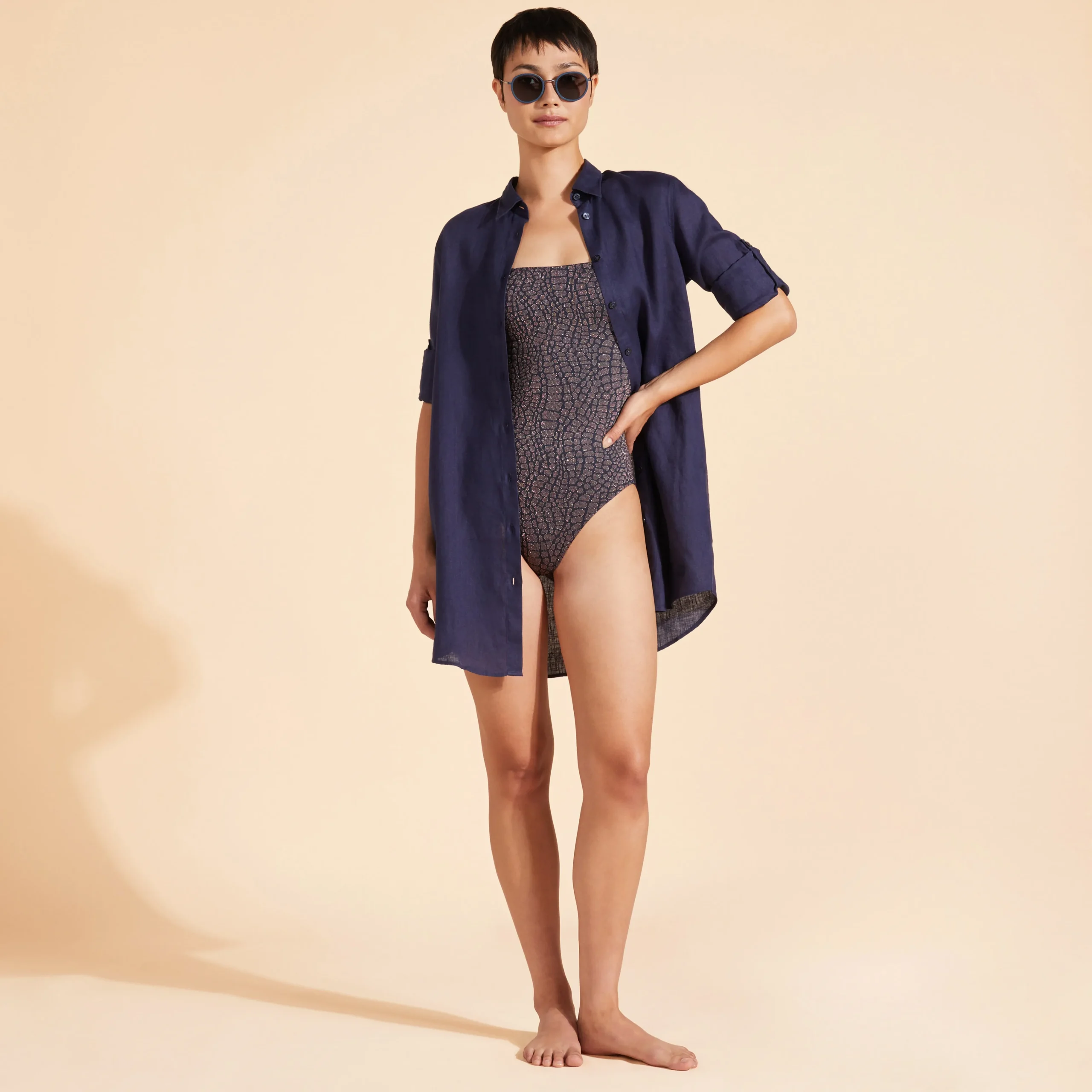 Vilebrequin Women Long Linen Shirt Solid*Women Cover-Ups