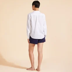 Vilebrequin Women Long Sleeves Linen Shirt Solid*Women Shirts