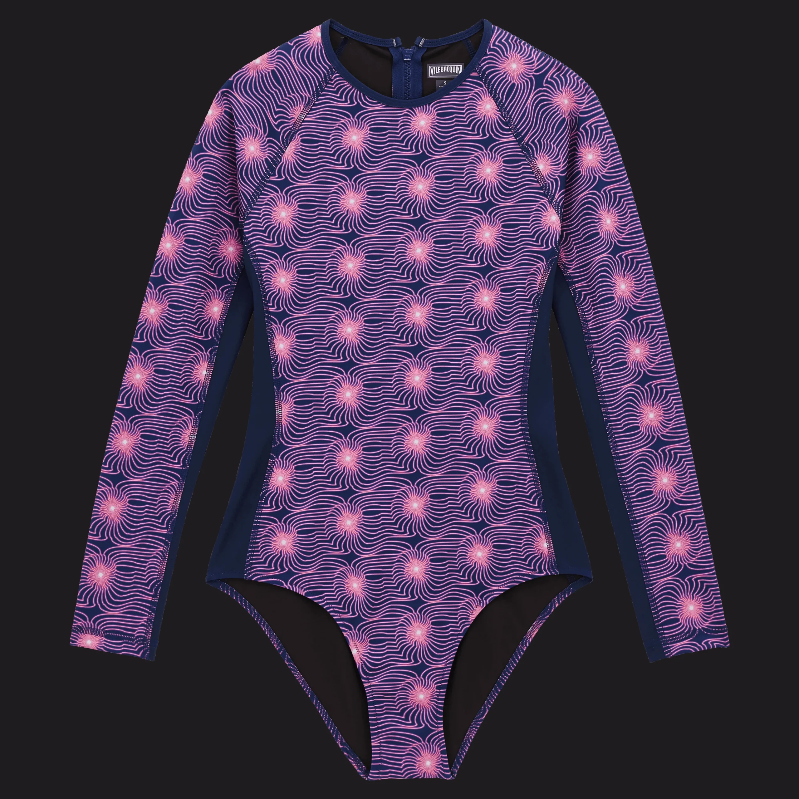 Vilebrequin Women Long Sleeves One-Piece Rashguard Hypno Shell*Women Rashguards