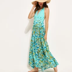 Vilebrequin Women Low Back And Long Cotton Dress Butterflies*Women Dresses