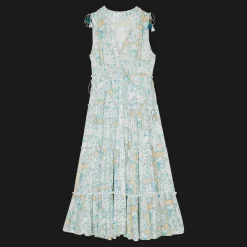 Vilebrequin Women Maxi Dress Hidden Fishes - X Poupette St Barth*Women Dresses
