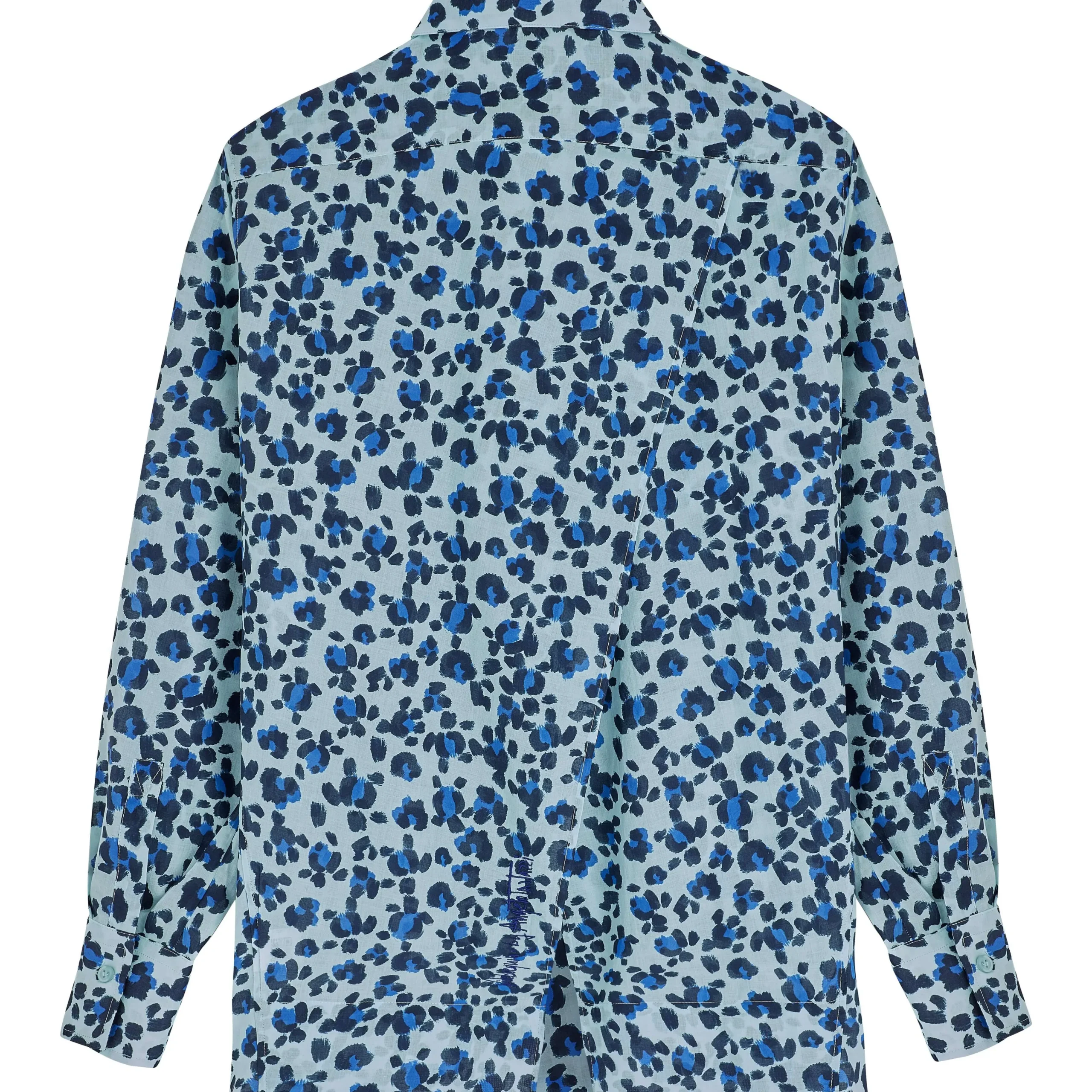 Vilebrequin Women Organic Cotton Veil Shirt Turtles Leopard- X Angelo Tarlazzi*Women Dresses
