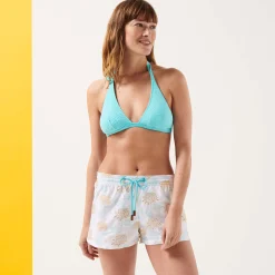 Vilebrequin Women Swim Short Iridescent Flowers Of Joy*Women Shorties