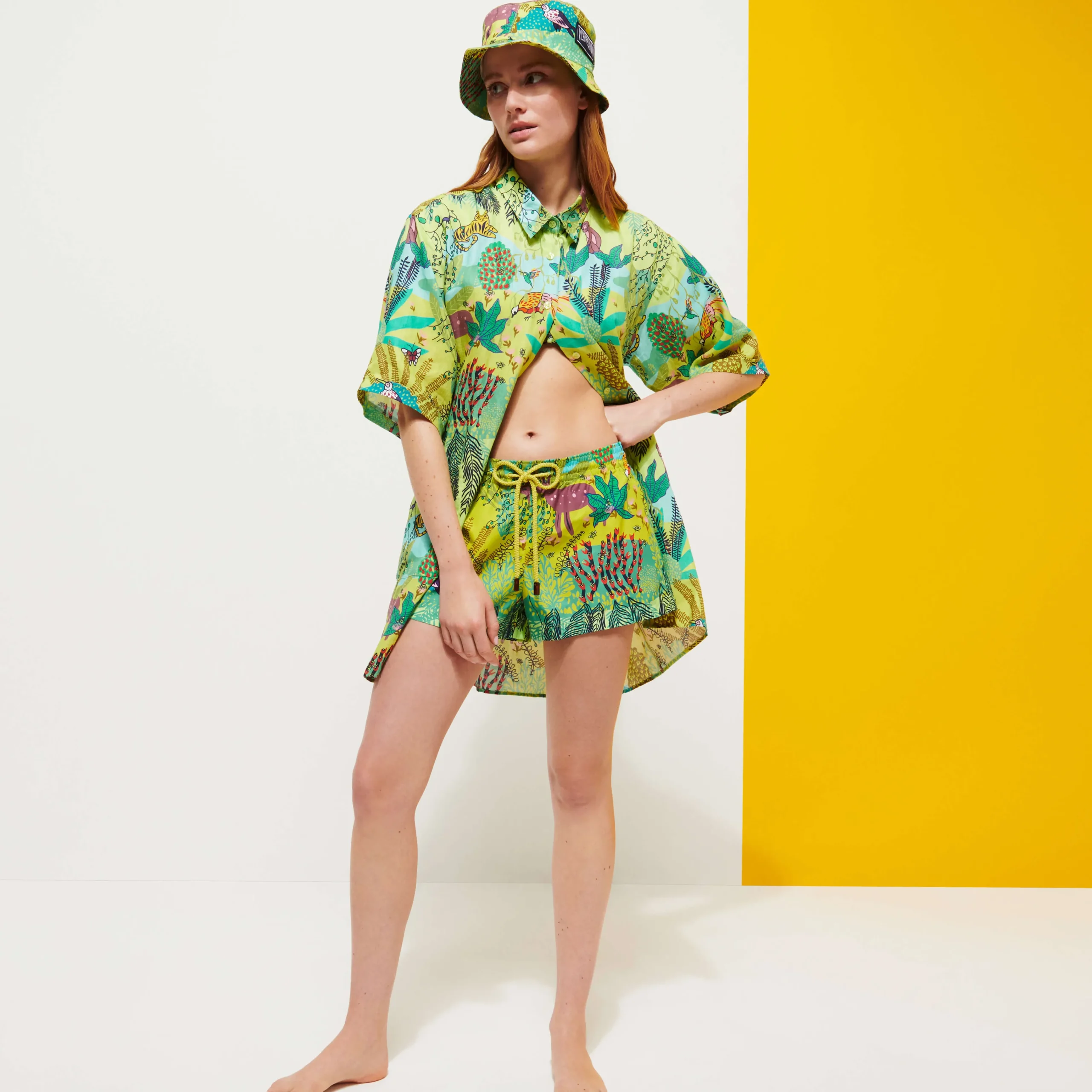 Vilebrequin Women Swim Short Jungle Rousseau*Women Shorties