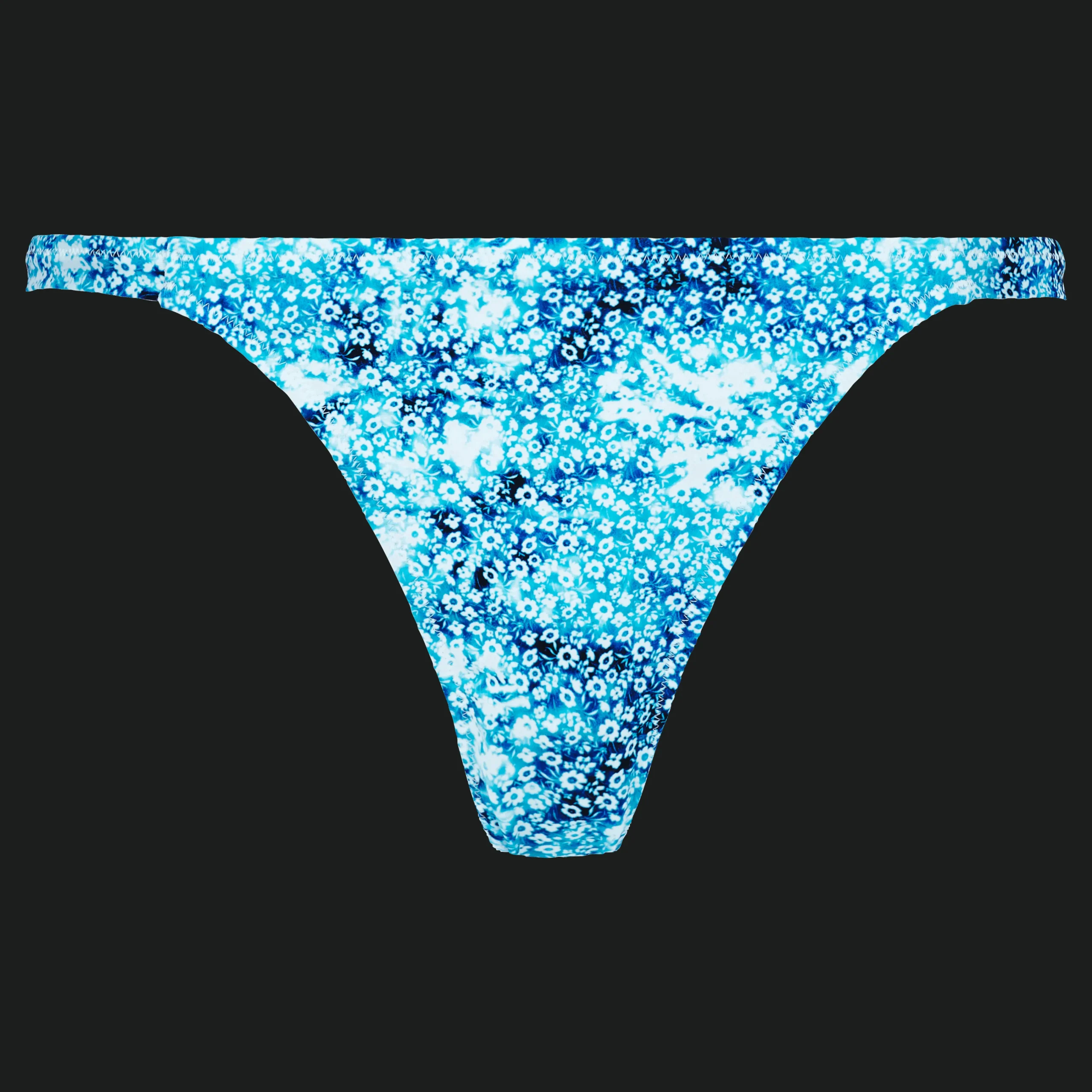 Vilebrequin Women Tanga Bikini Bottom Flowers Tie & Dye*Women All Bottoms