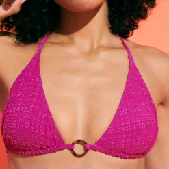 Vilebrequin Women Triangle Bikini Top Plumetis*Women Triangle Top