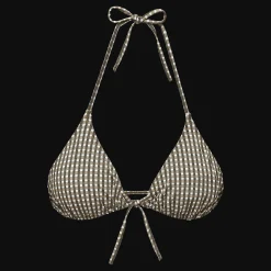 Vilebrequin Women Triangle Bikini Top Pocket Checks*Women Two Pieces