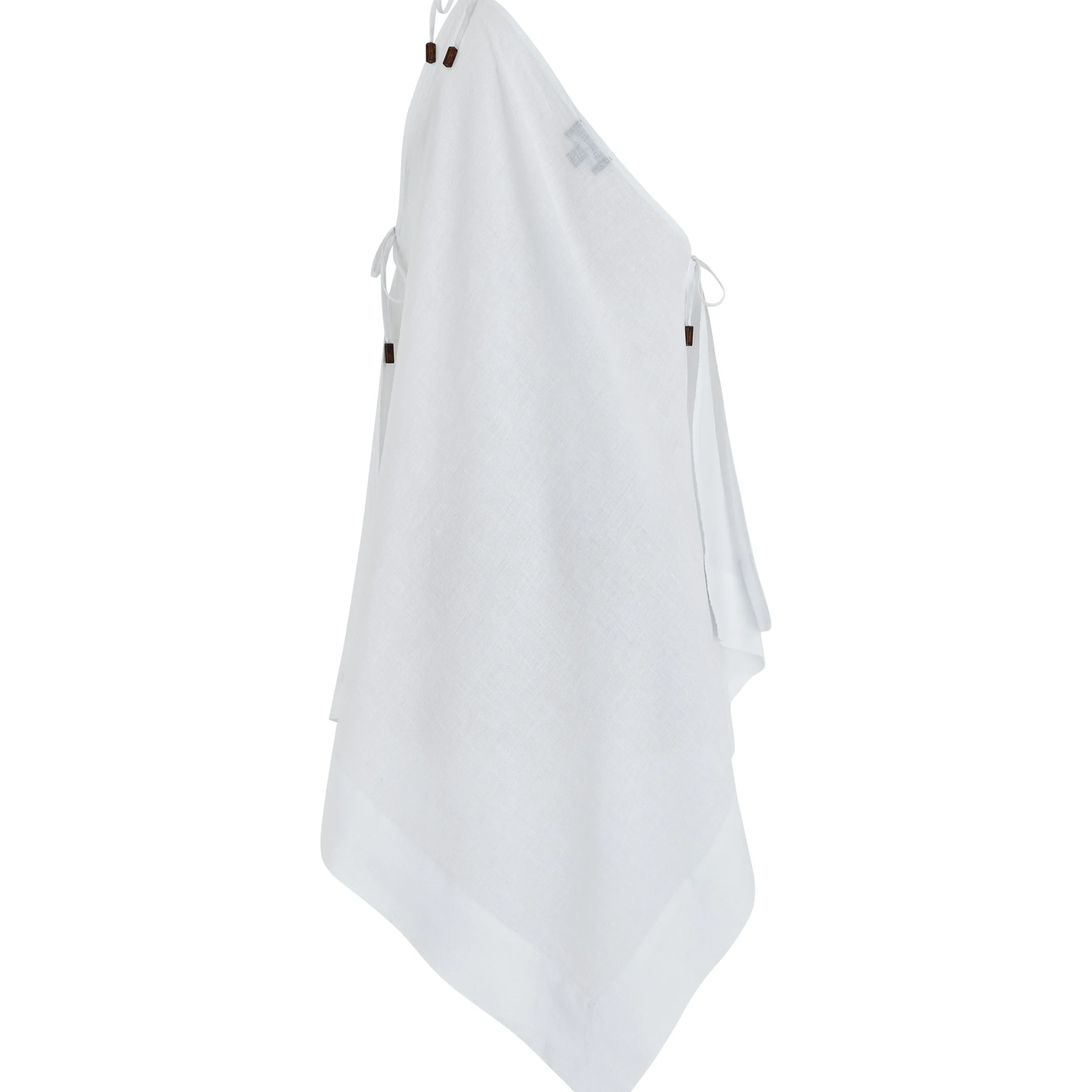 Vilebrequin Women White Linen Scarf Dress- X Angelo Tarlazzi*Women Cover-Ups