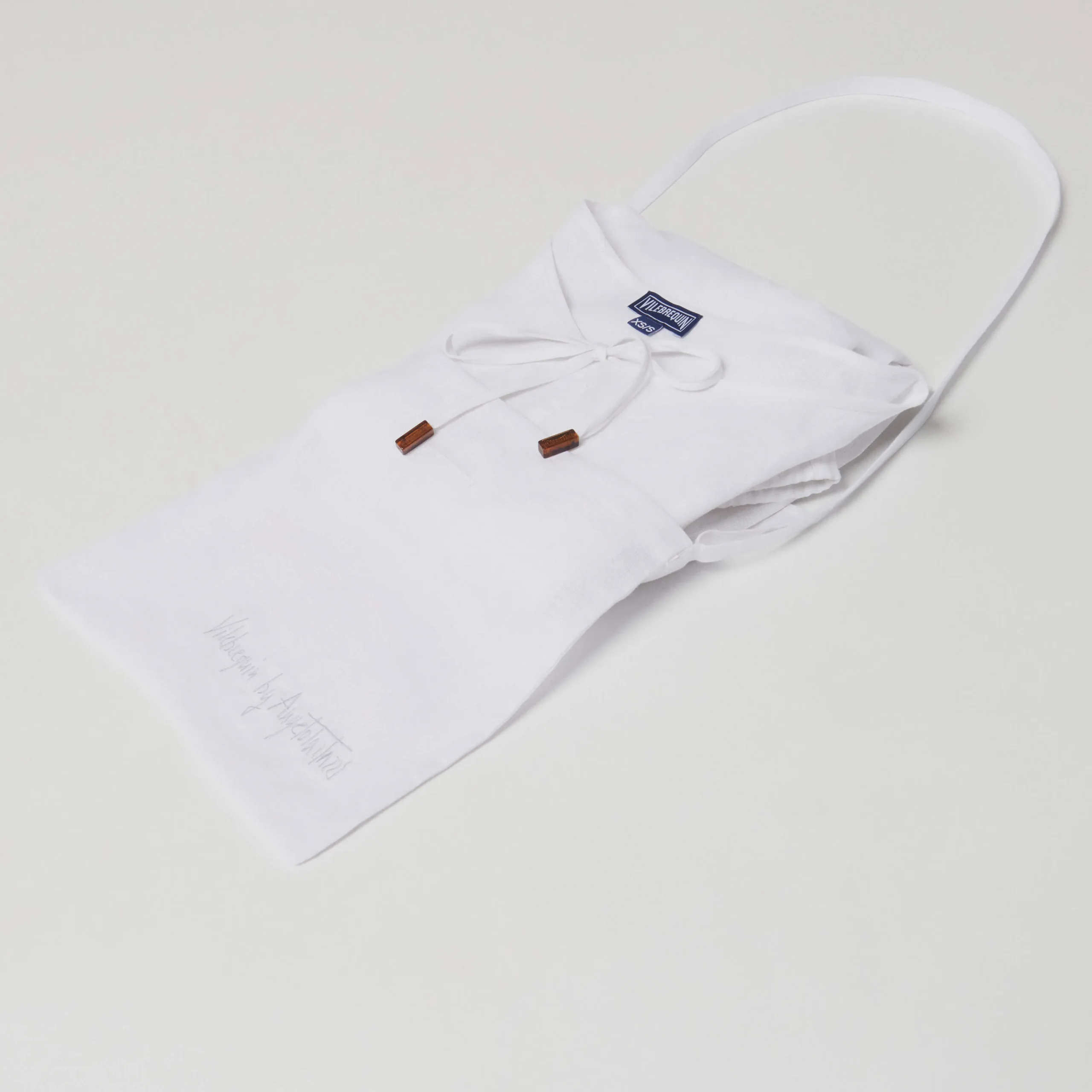 Vilebrequin Women White Linen Square Dress- X Angelo Tarlazzi*Women Cover-Ups