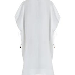 Vilebrequin Women White Linen Square Dress- X Angelo Tarlazzi*Women Cover-Ups